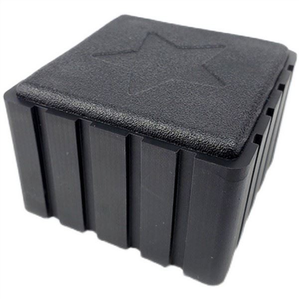 Kvadrātveida taisnstūra gumijas krēslu kāju vāciņi